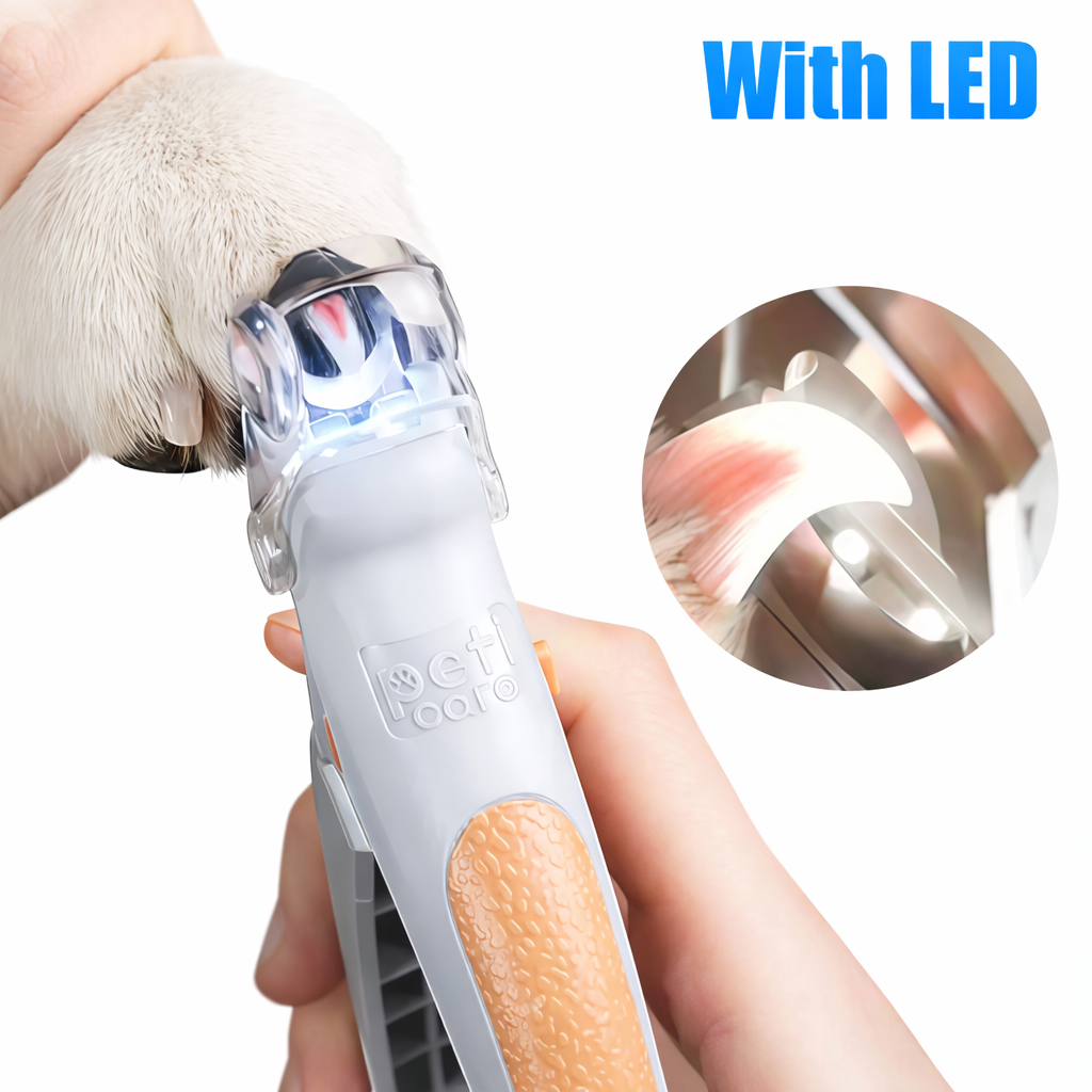 Professional Pet Nail Clipper Dog Nail Trimmer and Toenail Clippers Pet Nail Scissor with LED Light for Cats and Dogs
