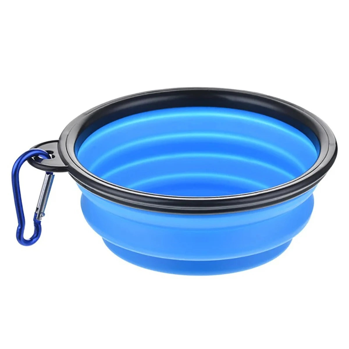Portable Travel Pet Bowl Slow Feeder, Collapsible Dog Bowl, Foldable Expandable Cup Dish for Pet Cat Food Water Feeding