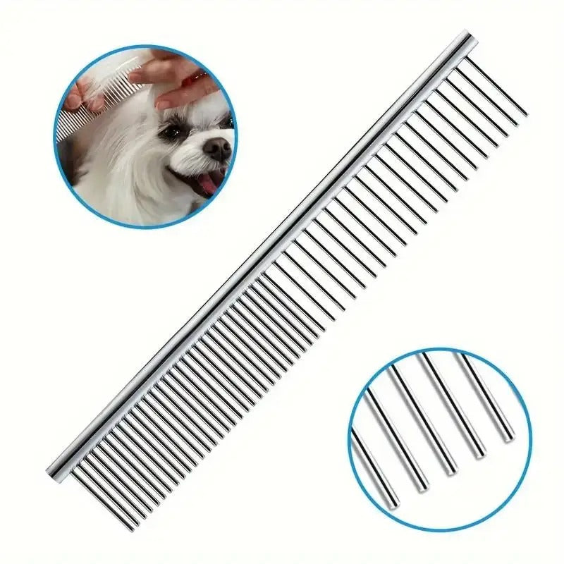 Pet Safe Scissors - 4 pcs Ambidextrous Stainless Steel Dog Grooming Shears with Safe, Round Head for Precision Trimming